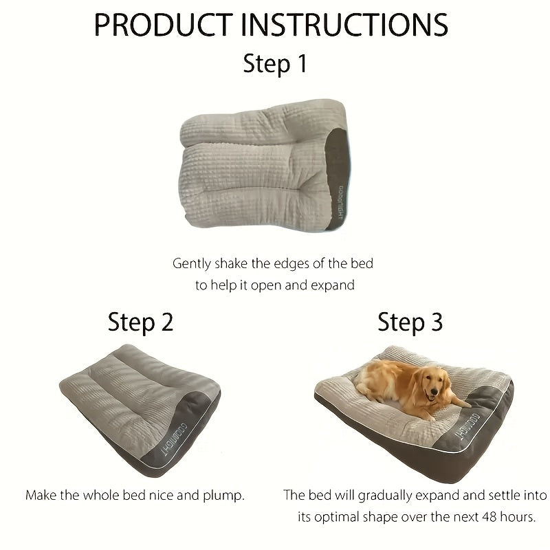 1pc of a Comfortable Cat Mattress, with a Thickened Pillow Edge Design, Suitable for Multiple Pets to Use Together