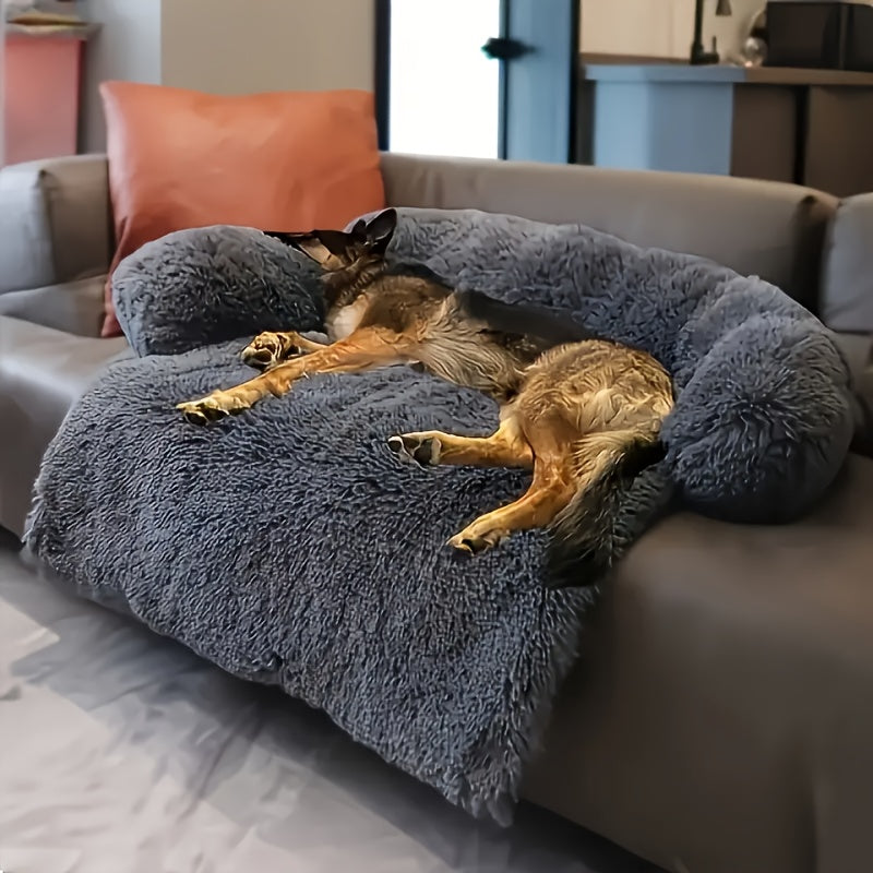 Winter warm summer breathable! Removable and washable design for easy care, thickened non-slip cushion to protect the floor, multi-size suitable for cats/small and medium-sized dogs