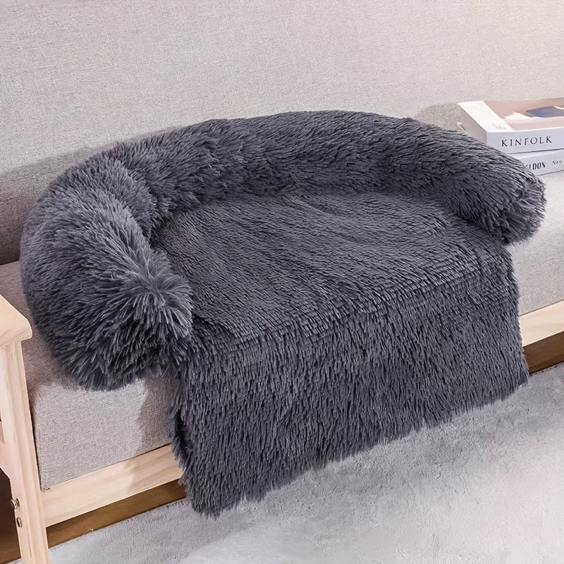 Winter warm summer breathable! Removable and washable design for easy care, thickened non-slip cushion to protect the floor, multi-size suitable for cats/small and medium-sized dogs
