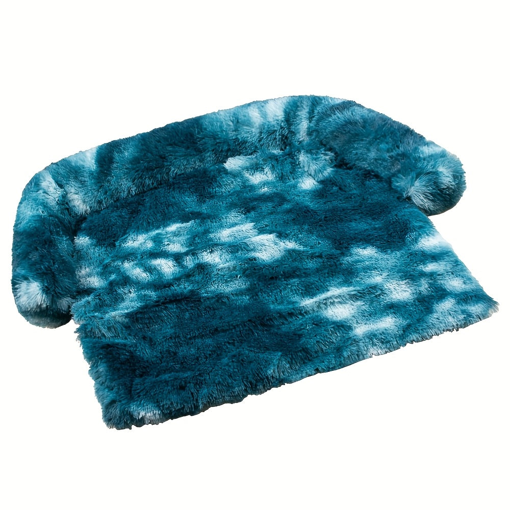 Plush Dog Sofa Mat - Detachable Pet Bed Cushion with Soft Polyester Fill, Perfect for Small to Large Dogs, Adds Coziness to Your Home, Dog Sofa