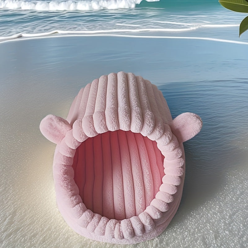 [Cozy Cat Bed] Cozy Cartoon Cat Cave Bed | Small, Medium, Large | Warm Winter Retreat for Cats, Perfect Christmas Gift