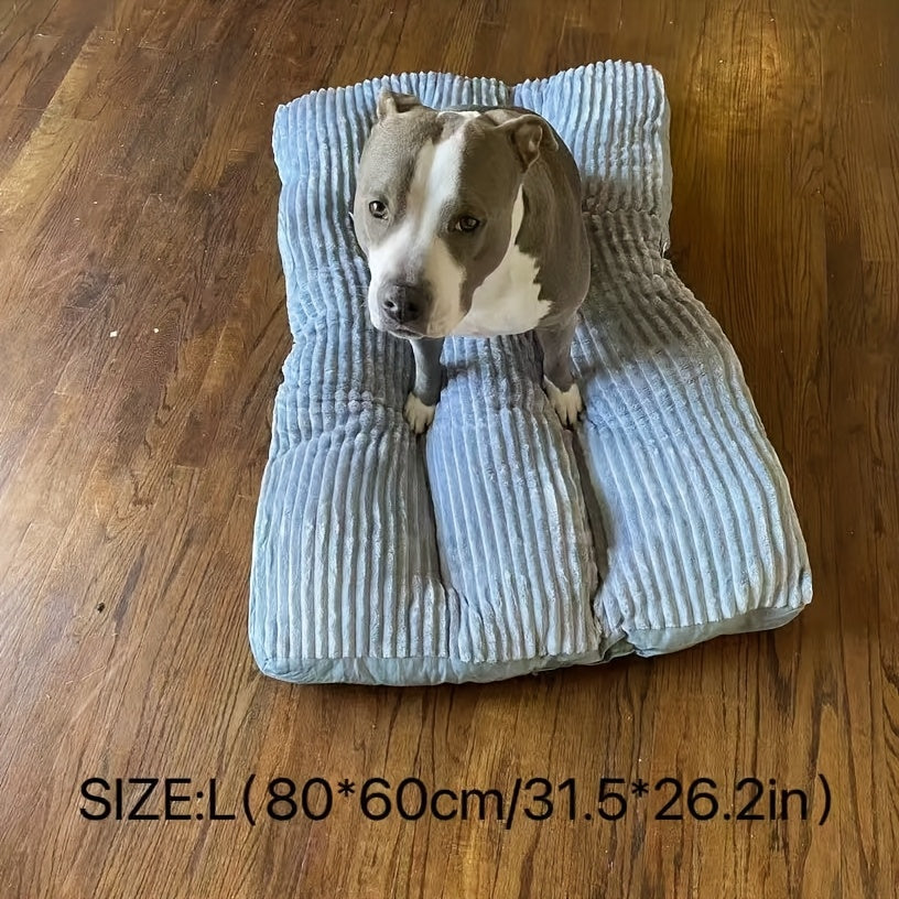 [1 Square Pet Mat] Soft & Wear-Resistant 1 Square Pet Mat | Comfortable Dog Bed & Cat Nest for Large, Medium, Small Cats and Dogs | Four Seasons Sleep with Dog Mattress